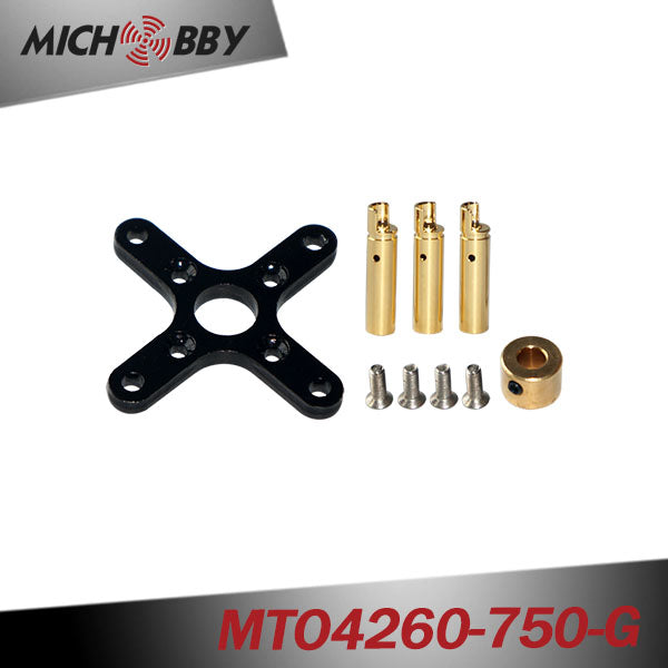 4260 600KV/750KV/850KV Brushless Outrunner Sensorless Motor Open Cover for Rc Airplane/Helicopter/Robotics