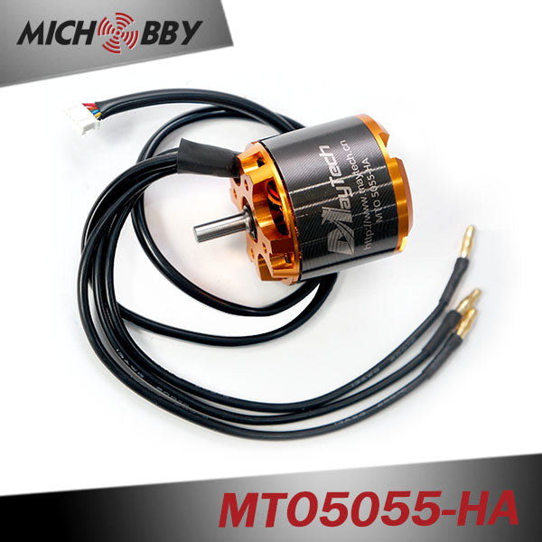 In Stock! MTO5055-70/220-HA 5055 70/220KV Brushless Outrunner Sensored Motor Open Cover