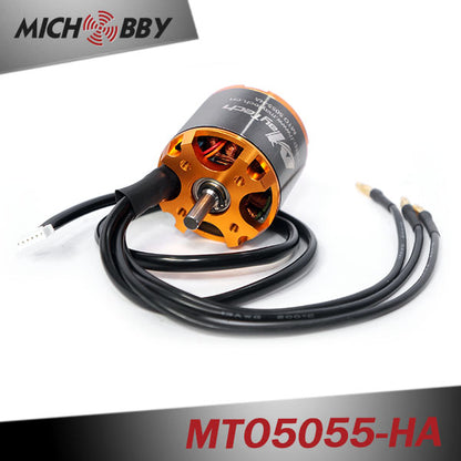 In Stock! MTO5055-70/220-HA 5055 70/220KV Brushless Outrunner Sensored Motor Open Cover