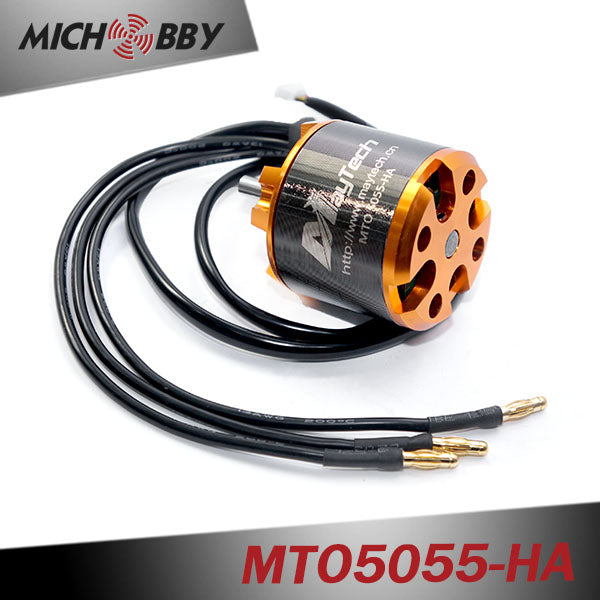 In Stock! MTO5055-70/220-HA 5055 70/220KV Brushless Outrunner Sensored Motor Open Cover