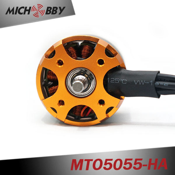 In Stock! MTO5055-70/220-HA 5055 70/220KV Brushless Outrunner Sensored Motor Open Cover