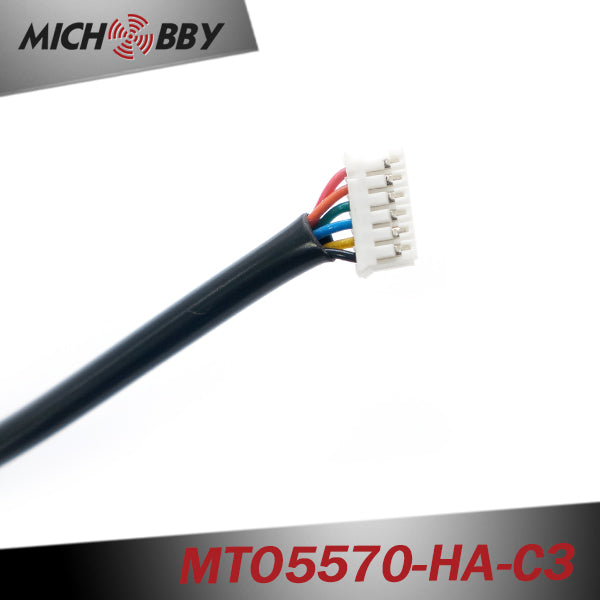 Maytech MTO5570-190-HA-C3 5570 190KV Battle Hardened Brushless Sensored Motor (8mm Shaft)