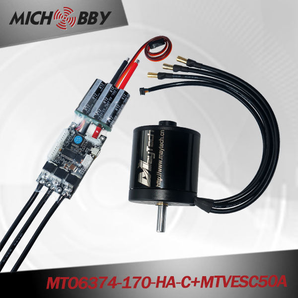 Maytech electric engine 6374 motor+ 50A super ESC based on VESC for electric longboard