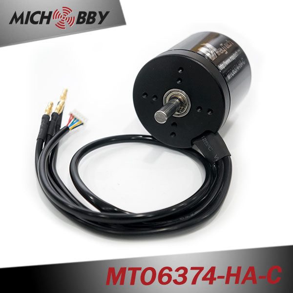 In Stock! MTO6374-170-HA-C Maytech Waterproof and Dustproof Sensored Outrunner motor 6374 170KV 8mm shaft