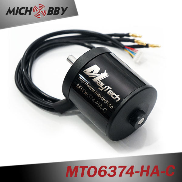 In Stock! MTO6374-170-HA-C Maytech Waterproof and Dustproof Sensored Outrunner motor 6374 170KV 8mm shaft