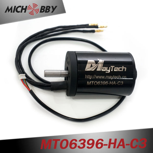 In Stock! Maytech 6396 140KV 170KV 190KV 210KV Brushless Outrunner Sensored Motor 10mm Shaft