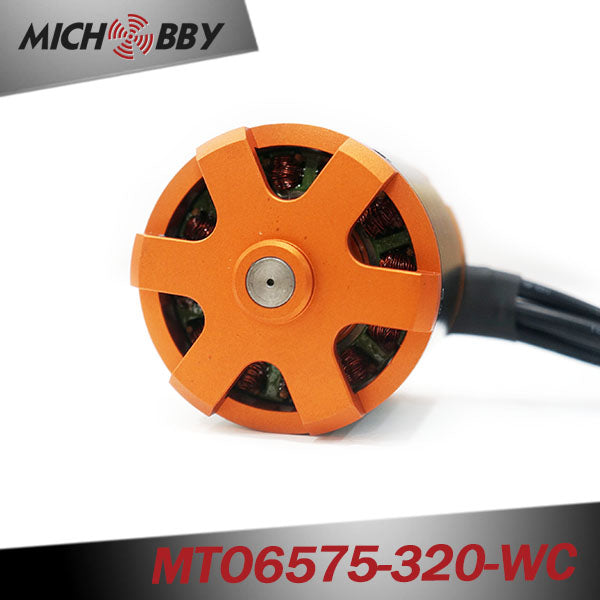 Maytech Watercooled 6575 320KV 8.5KW outrunner Brushless Sensorless Motor for Esurf/Efoil/RC Boat/Robots