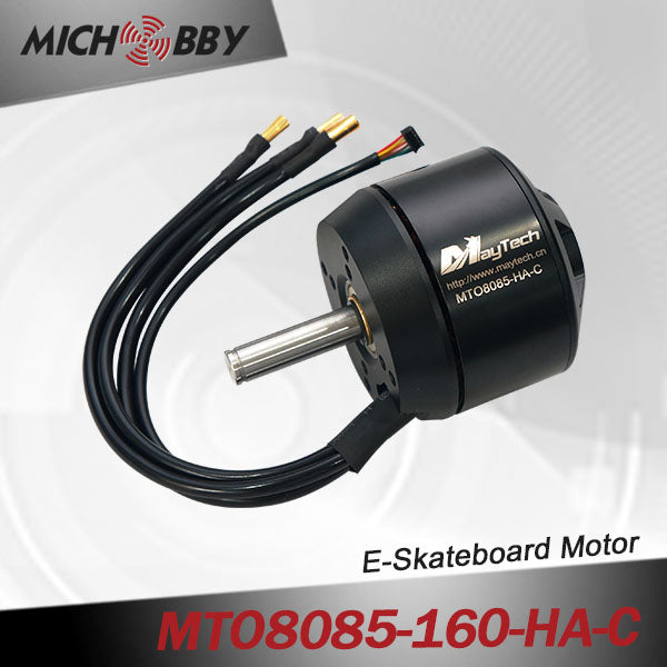 Maytech 8085 160kv brushless dc engine with sealed cover and VESC6.0 based controller for combat robots