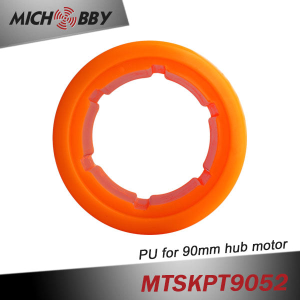 In Stock! Maytech 90mm PU tire rubber wheels for hub motors