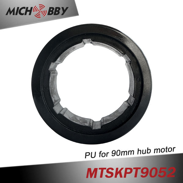 In Stock! Maytech 90mm PU tire rubber wheels for hub motors