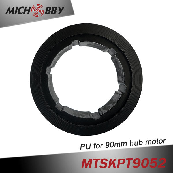 In Stock! Maytech 90mm PU tire rubber wheels for hub motors