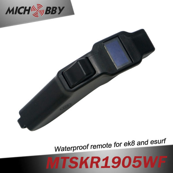 (In Stock!) Maytech MTSKR1905WF V3.0 New Waterproof Remote Control Wirless Hand Controller for Esk8/Esurf with Display and Wireless Charging Functions with Receiver