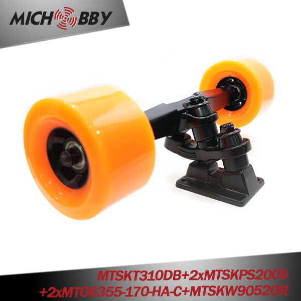 In Stock! Maytech 4-Wheel Electric Skateboard Belt Drive Motor Kit Electric Skateboard Brushless Electric Motor 83mm/90mm Wheels kits