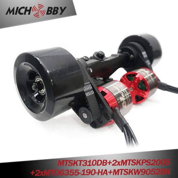 In Stock! Maytech E-Skateboard Belt Drive Truck 4 Wheel Longboard 5065/6355/6365/6374 Motors Pulleys Trucks Wheels kit