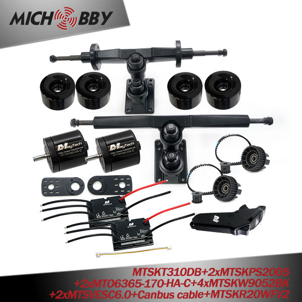 In Stock! Maytech VESC6.0 V2 Screen Remote Sealed Waterproof Dustproof Motor 6355 6365 6374 DIY Electric Skateboard Kit