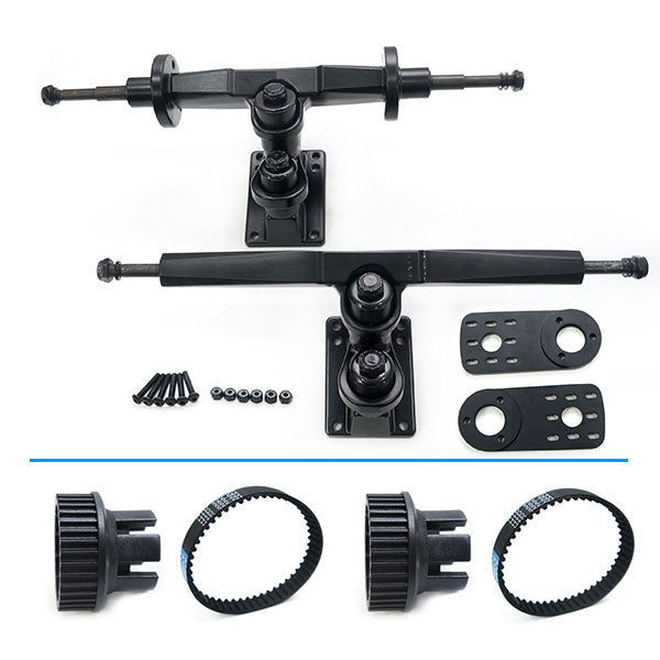 In Stock! Double kingpin trucks Dual belt driven electric skateboard truck MTSKT310DB for DIY electric longboard