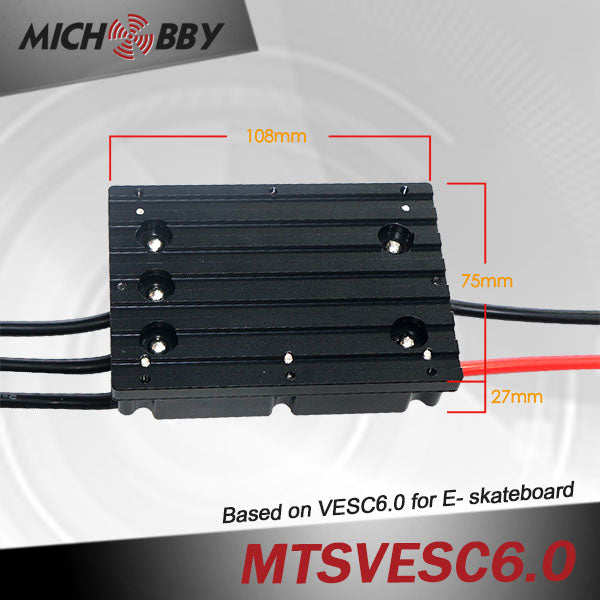 Maytech 8085 160kv brushless dc engine with sealed cover and VESC6.0 based controller for combat robots