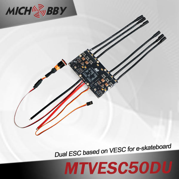 Maytech electric boosted skateboard double Super Esc based on Vesc 50A with good Foc function
