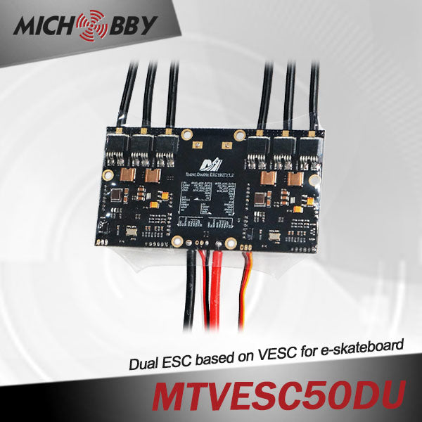 Maytech electric boosted skateboard double Super Esc based on Vesc 50A with good Foc function