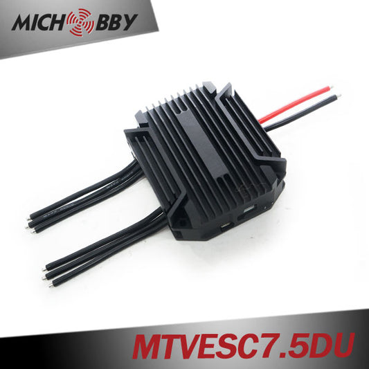 MTVESC7.5DU Dual 50A VESC based Electric Speed Controller With Aluminum Case