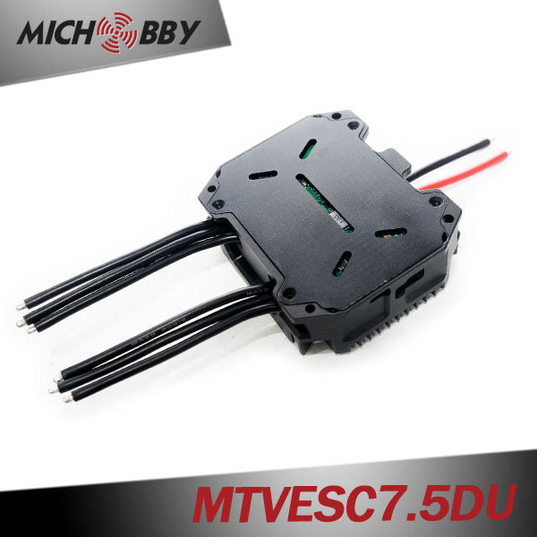 MTVESC7.5DU Dual 50A VESC based Electric Speed Controller With Aluminum Case