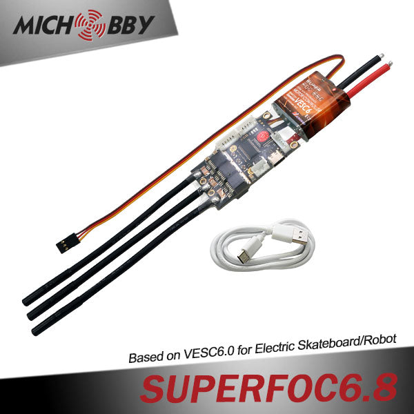 Double kingpin truck Dual 5065 sensored motors Superfoc 50A VESC6 based ESC V2 Screen Remote electric longboard kit