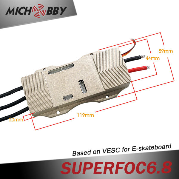 In Stock! Maytech 50A SUPERFOC6.8 based on V6 Speed Controller