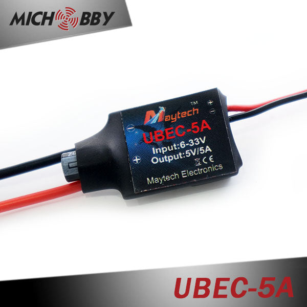 UBEC-5A UBEC DC-DC Step-Down Converter Buck Converter - 6V 5A Ouput