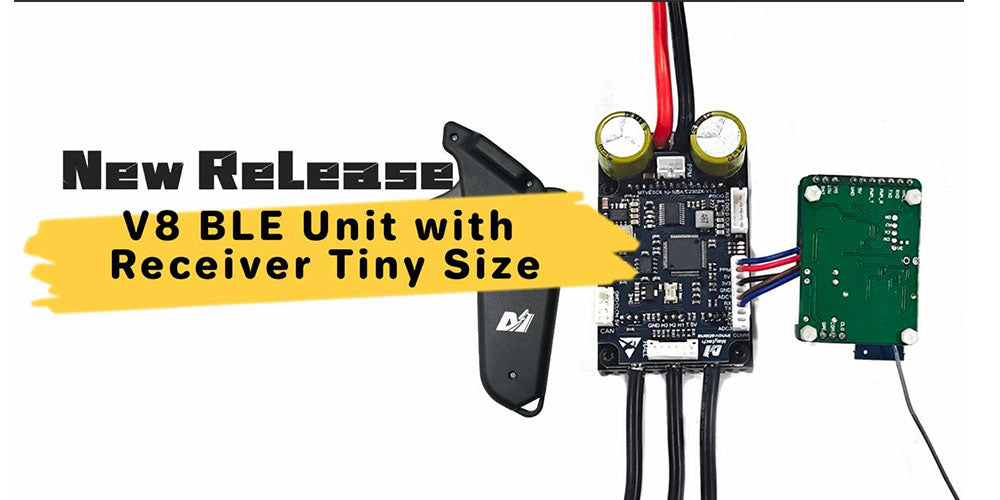 How to Set Parameters Maytech New Wireless Unit V8 BLE + Receiver + VESC for Efoil Esk8