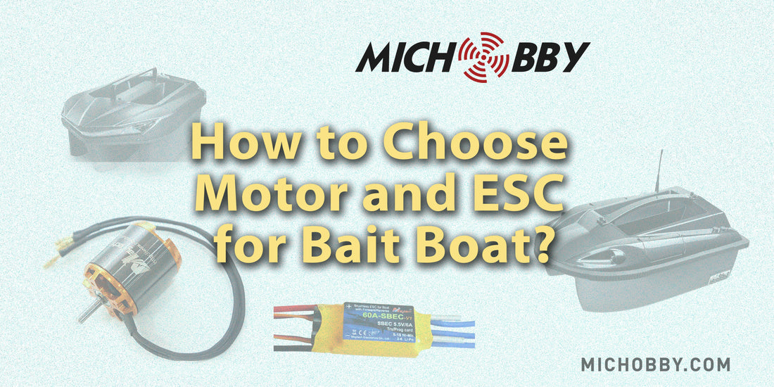 How to Choose Motor and ESC for Bait Boat?
