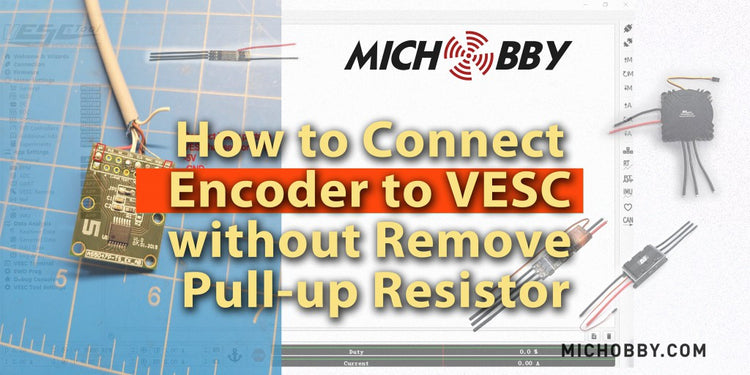 How to Connect Encoder to VESC without Remove Pull-up Resistor ...
