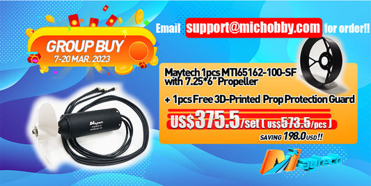 GROUP BUY!! **US$375.5/set ** Efoil Motor With Propeller and Guard