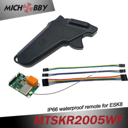 Maytech MTSKR2005WF V2 ESK8 Screen Remote for DIY skateboard Compatible with VESC FOCBOX