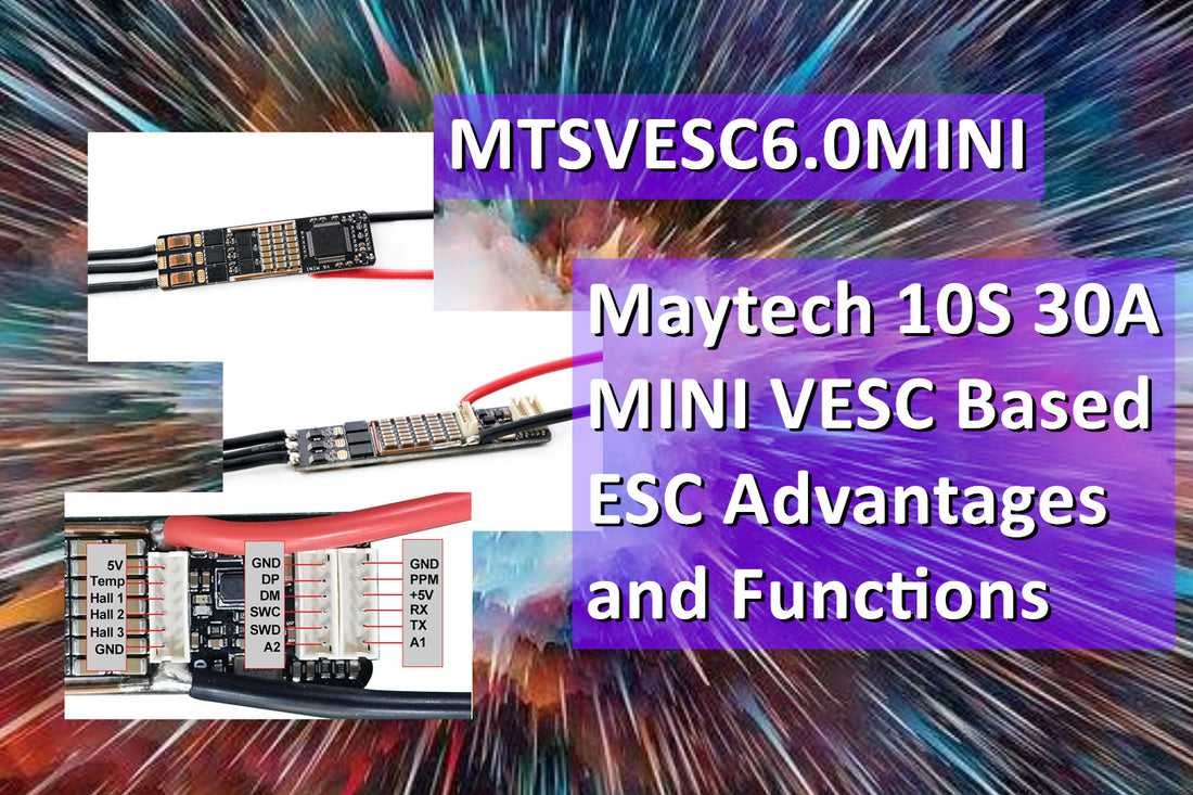 Maytech 10S 30A mini ESC MTSVESC6.0MINI Advantages and Functions