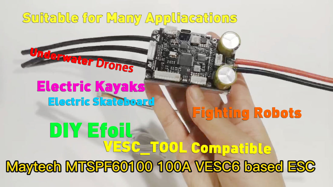 New Arrivals 100A VESC6 MTSPF60100 (An Upgraded Version of MTVESC100A VESC4)