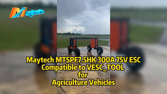 Maytech MTSPF7.5HK 300A 75V VESC Based Controller for Agriculture Vehicles