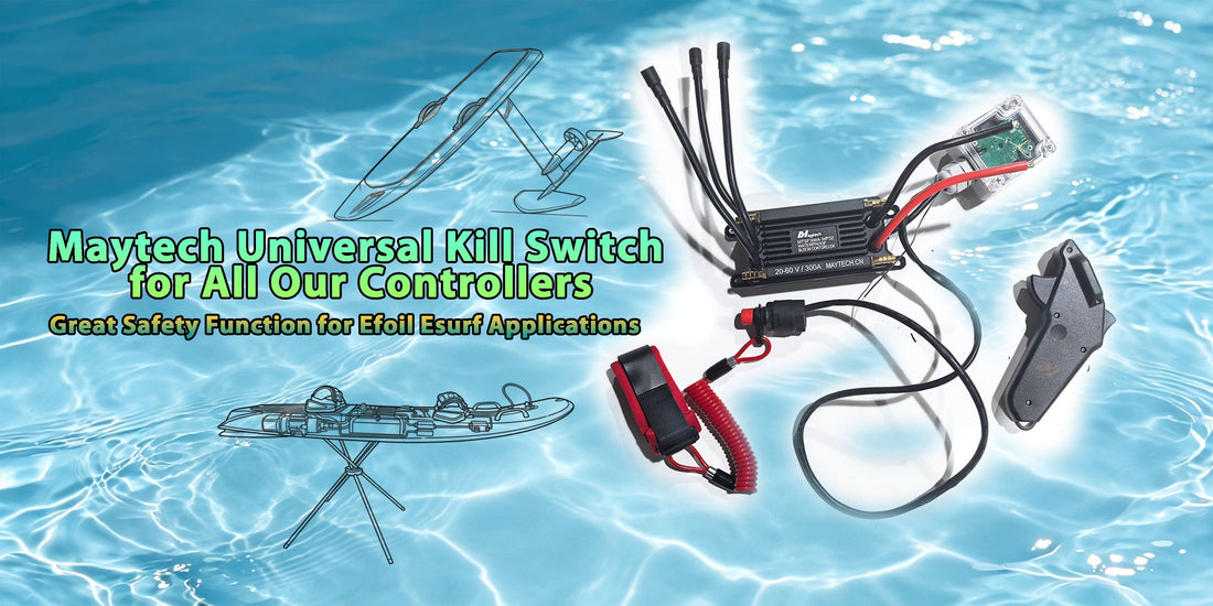 Maytech Universal Kill Switch for All Our Controllers-Great Safety Function for Efoil Esurf Applications