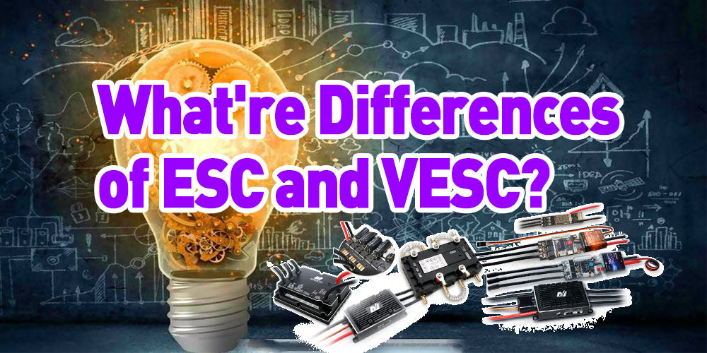 What're differences of ESC and VESC?