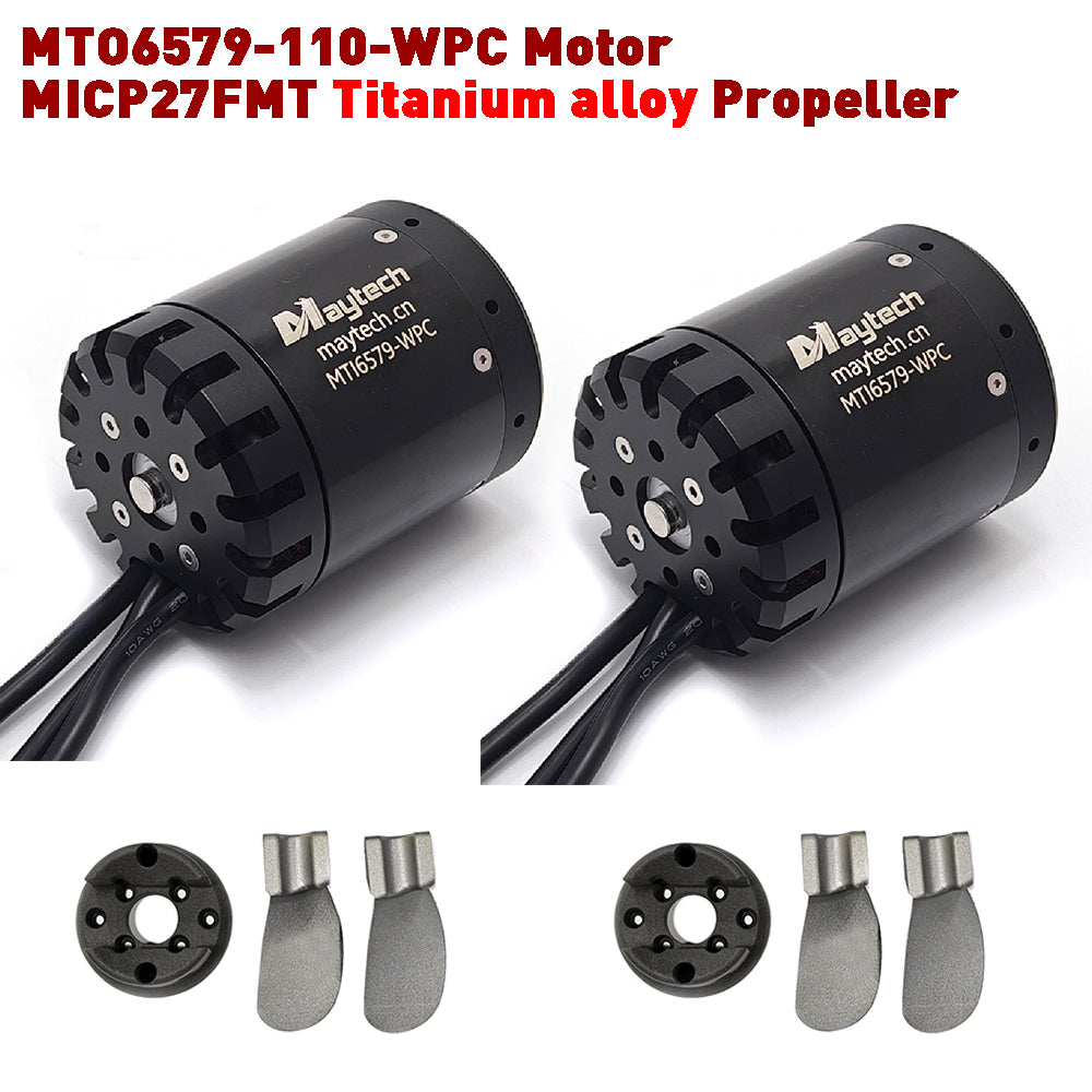 New Efoil Motor 6579 110KV Fully Waterproof Brushless Motor for Electric SUP Efoil DIY Electric Foil