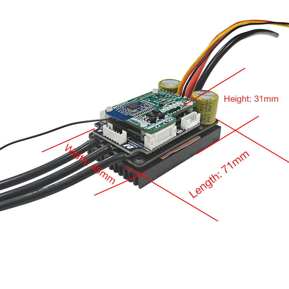 Maytech V8.2 Bluetooth Module + 60100 VESC + MTSKR1905WF V3 Remote for Efoil SUP Electric Skateboard