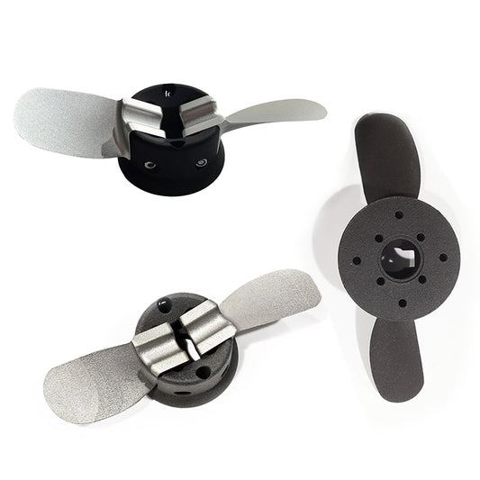 (In Stock!) MICHOBBY Efoil Propeller Two Blade Propeller Folding Propeller Plastic / Aluminum alloy / Titanium alloy Propeller for Maytech 6374 6384  6579 Waterproof Motor DIY Electric Foil SUP Kayak Assist Kit