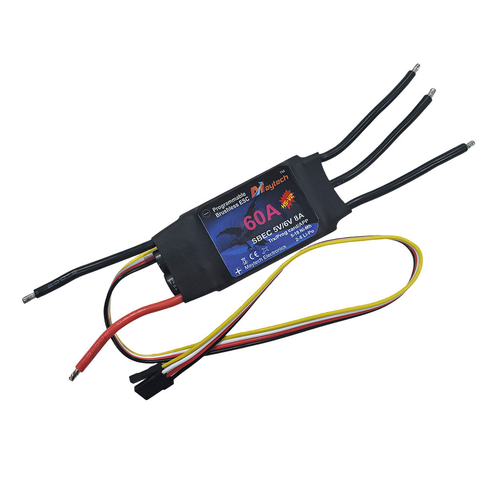 12A-110A HS V2 Brushless ESC 32bit Speed Controller for RC Airplanes Fixed Wing Drones