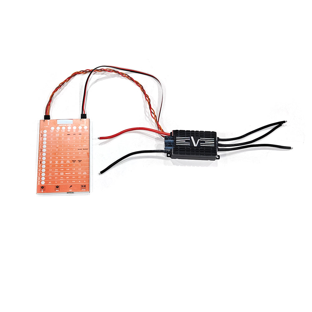 120A HL Series ESC for RC Airplane Helicopter Fixed Wing 2-6S Lipo 5-8V/10A SBEC Output (Copy)