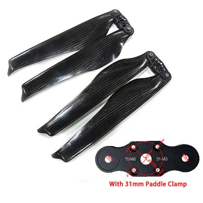 In Stock! Maytech Low noise MTCC2892TQF 28inch carbon fiber Composite propeller for agricultural drones aerial photography