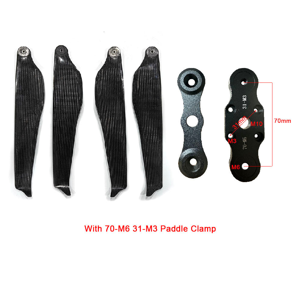 In Stock! Maytech Low noise MTCC3099TQF 30inch carbon fiber Composite propeller for agricultural drones aerial photography