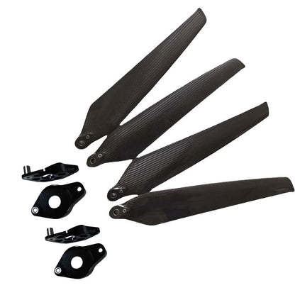 In Stock! P80 Propeller Nylon or Carbon filber Propeller 47 Inch Folding Carbon Fiber Propellers for XAG P80 P100 V40 V50 Agriculture Drone Accessories Propeller Cw Ccw Propeller Blades