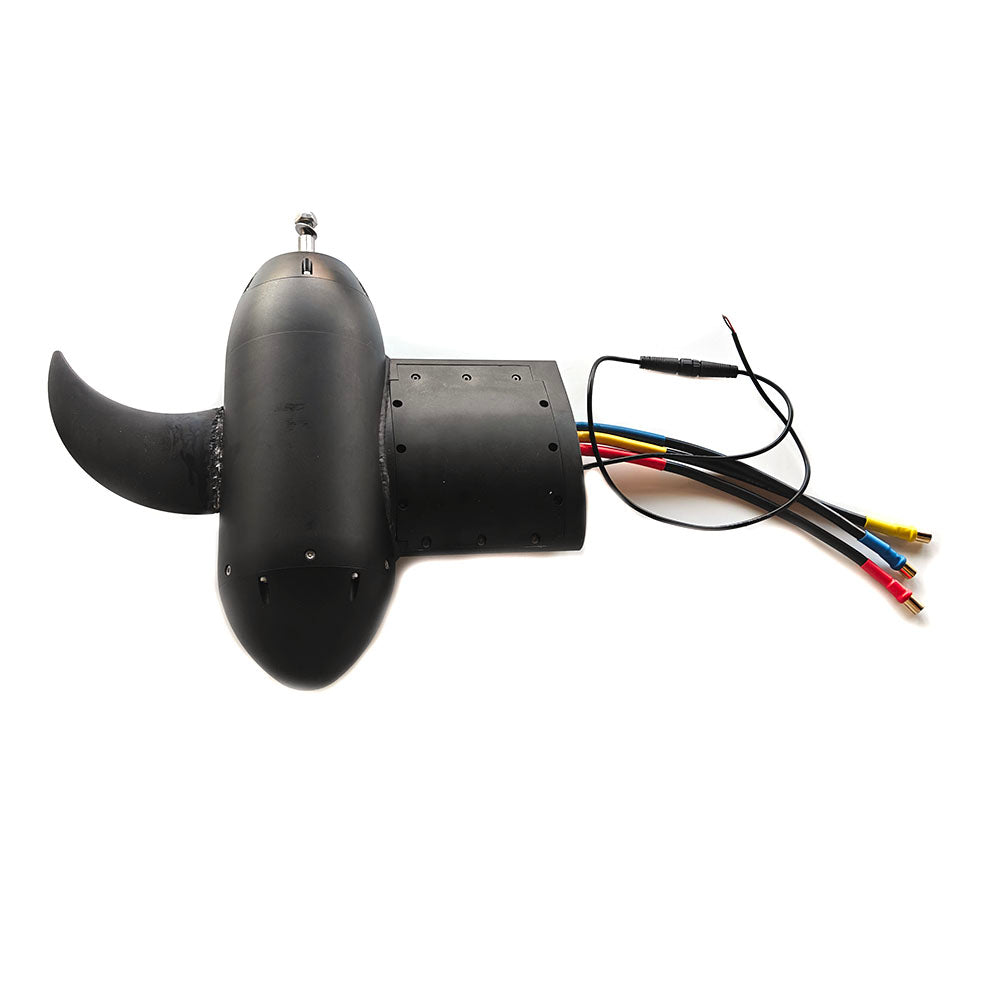 12,500W 198KG Thrust Maytech MTED120 Electric POD Drive Motor With Propeller For Sailboats Electric Hydropfoil Boat