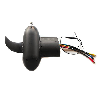 12,500W 198KG Thrust Maytech MTED120 Electric POD Drive Motor With Propeller For Sailboats Electric Hydropfoil Boat