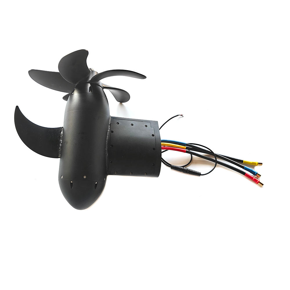 12,500W 198KG Thrust Maytech MTED120 Electric POD Drive Motor With Propeller For Sailboats Electric Hydropfoil Boat