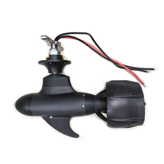 7.6KW 58.5KG-Thrust Maytech MTED70-E Electric Steerable POD Motor with Built-in ESC Electric Outboard Trolling Motor 10HP POD Drives for Efoil Surf Inflatable Electric Kayak Boat